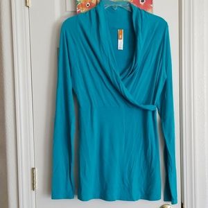 Lucy wrap tunic top